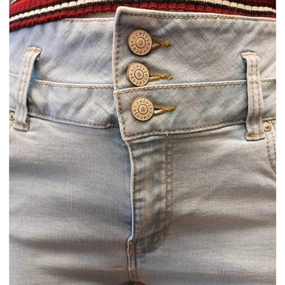 Refuge Ibiza High Rise Light Wash Skinny  Jeans Size 7 - Picture 4 of 12